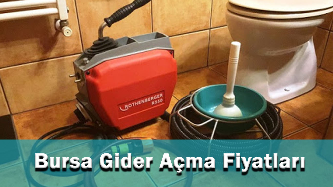 Bursa Gider Açma Fiyatları